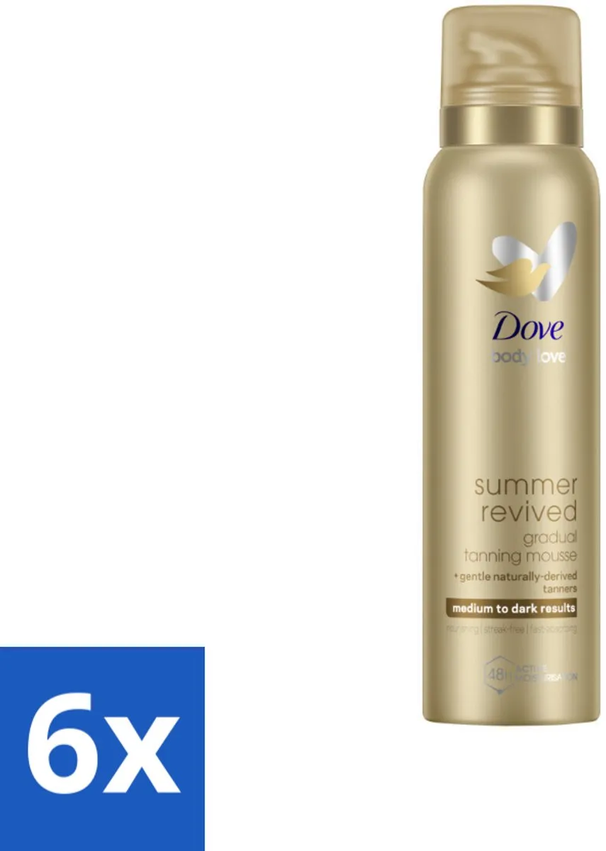 Dove Bodymousse Summer Revived Medium-Dark 150ml