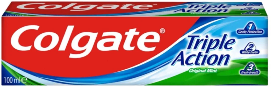 Colgate Triple Action Tandpasta 100ml - 15 Stuks
