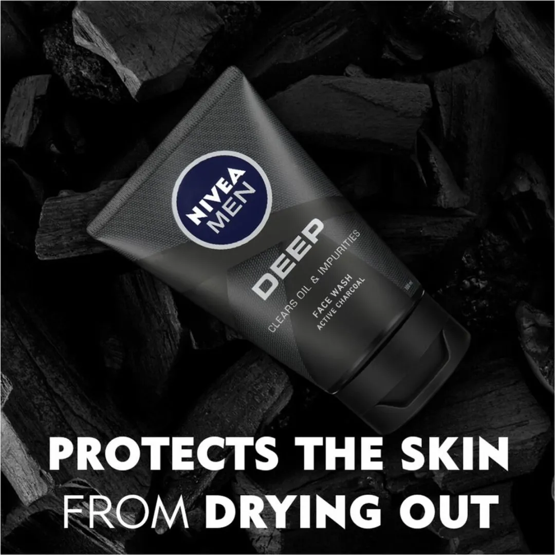 NIVEA MEN Deep Reinigingsgel Gezichtsreiniging 100ml