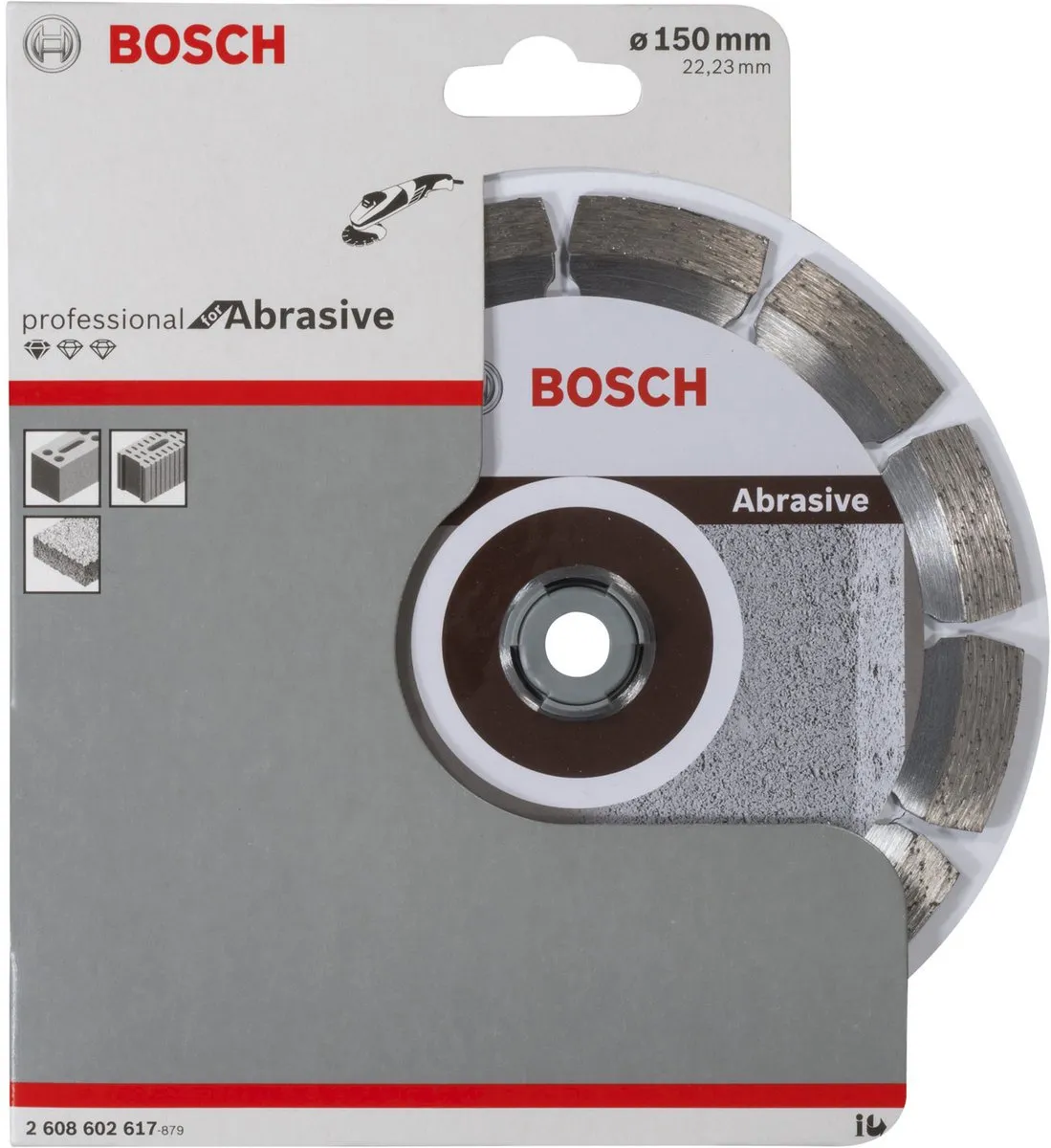 Bosch Diamantdoorslijpschijf 150mm x 22,23mm - 2x10mm