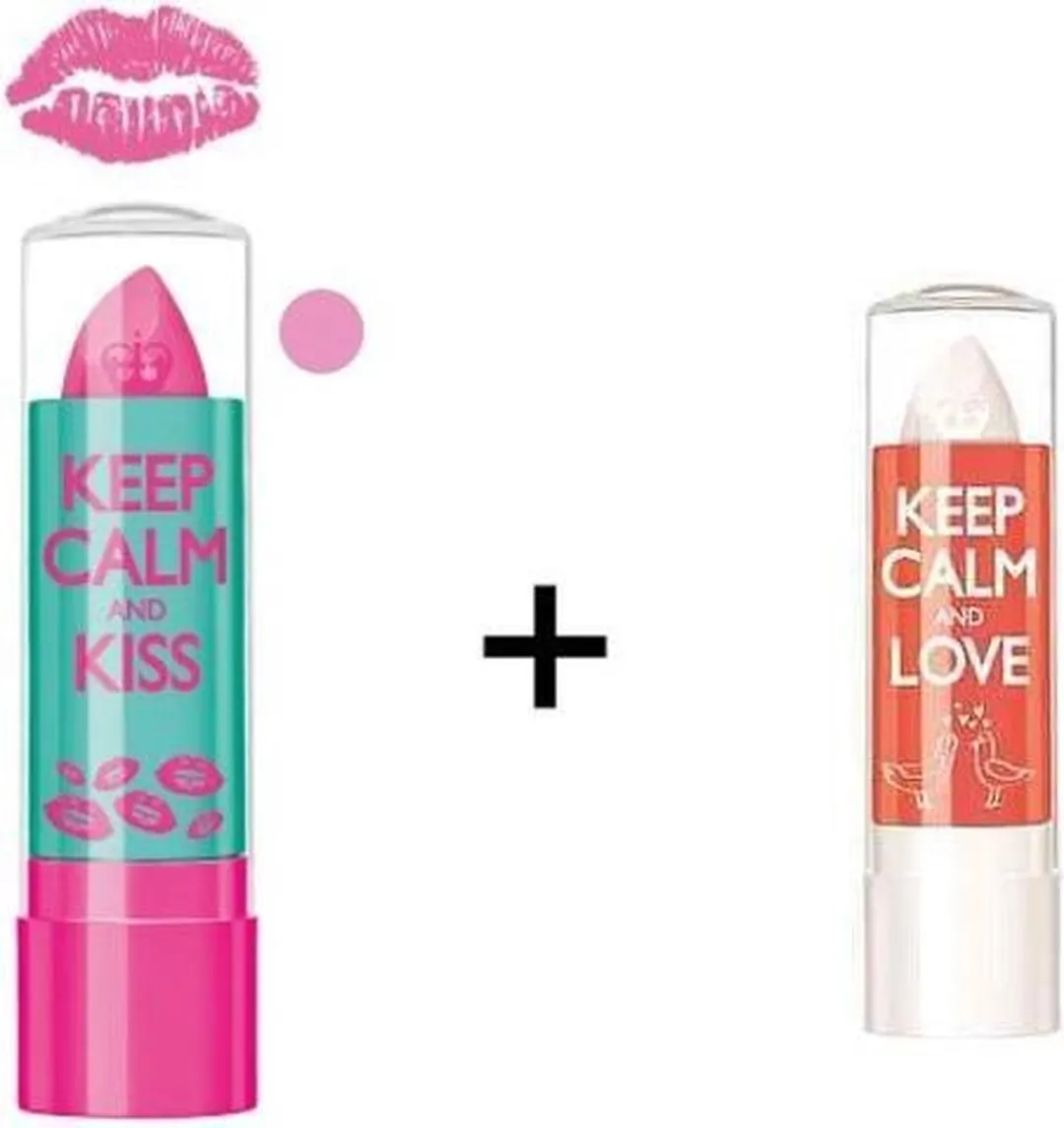 Rimmel Keep Calm and Kiss Pink Blush & Lip Balm