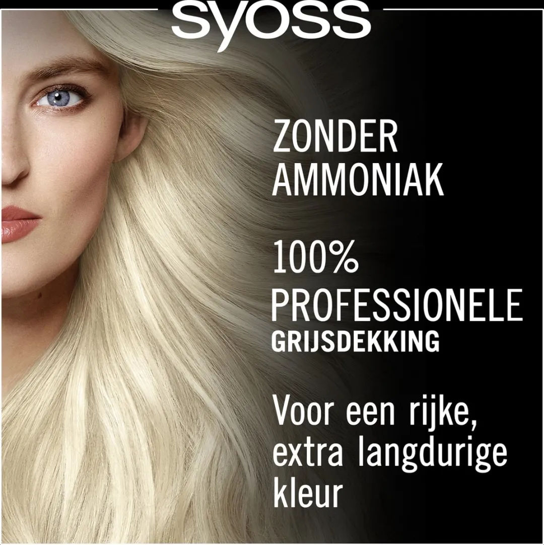 SYOSS Oleo Intense 12-00 Haarverf Zilverblond 115ml