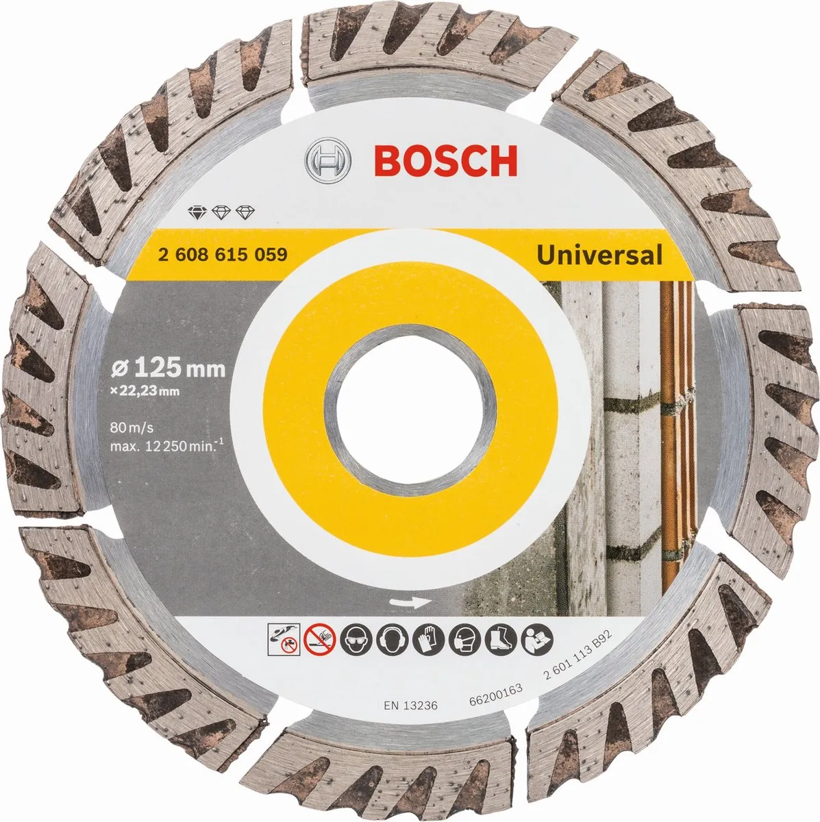 Bosch Diamantschijf Universal 125mm