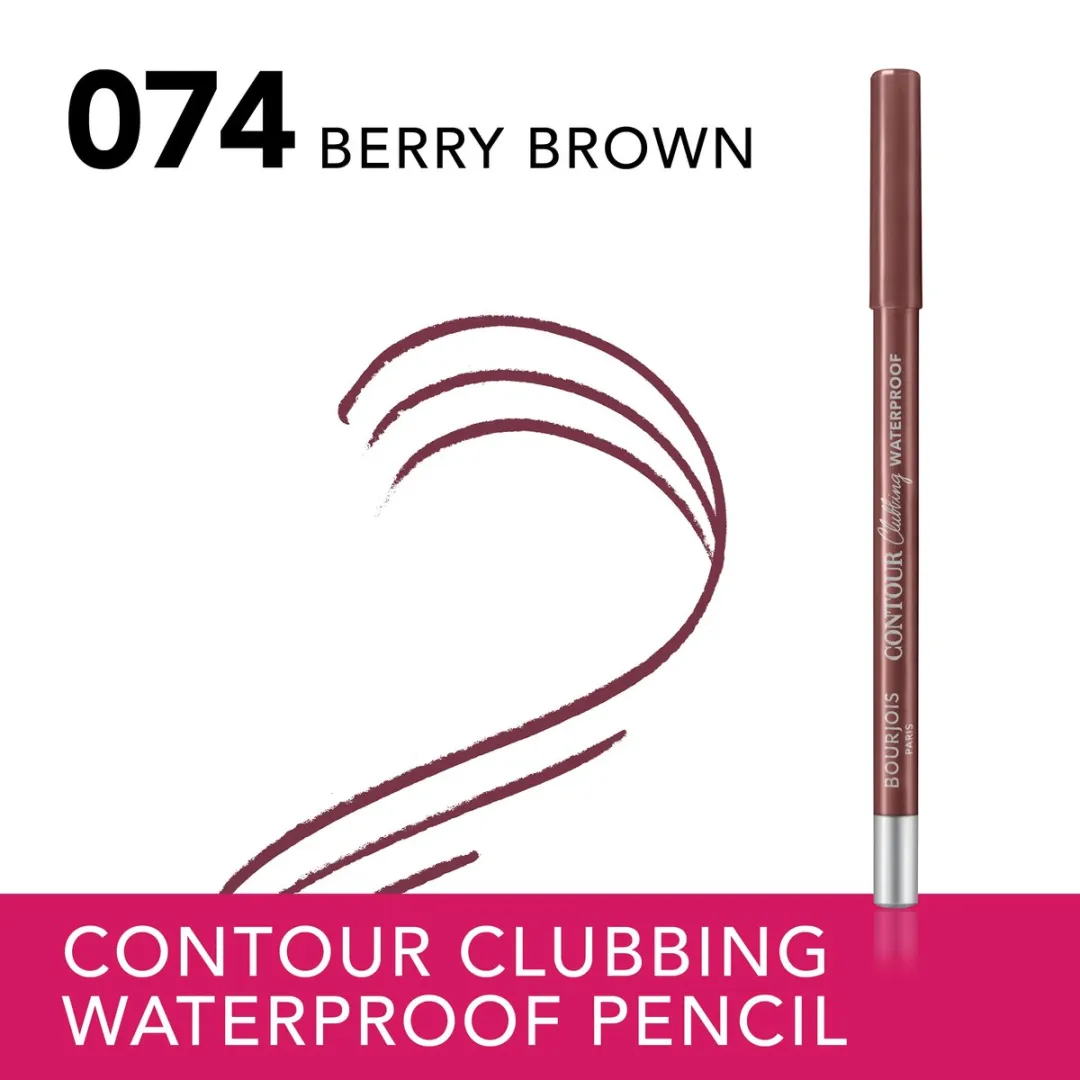 Bourjois Contour Clubbing Waterproof Oogpotlood Berry Brown 1.2g