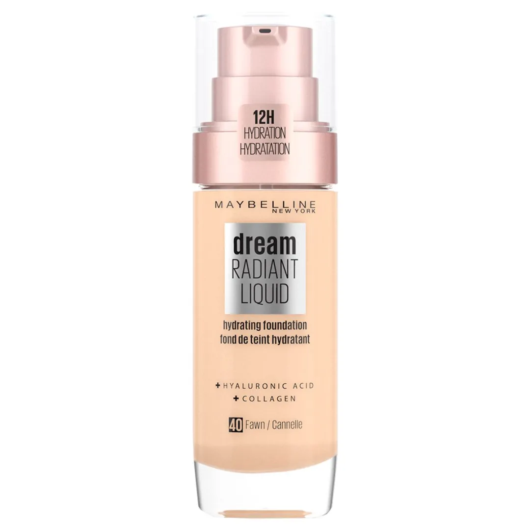 Maybelline New York Dream Radiant Liquid Foundation 40 Fawn 30ml