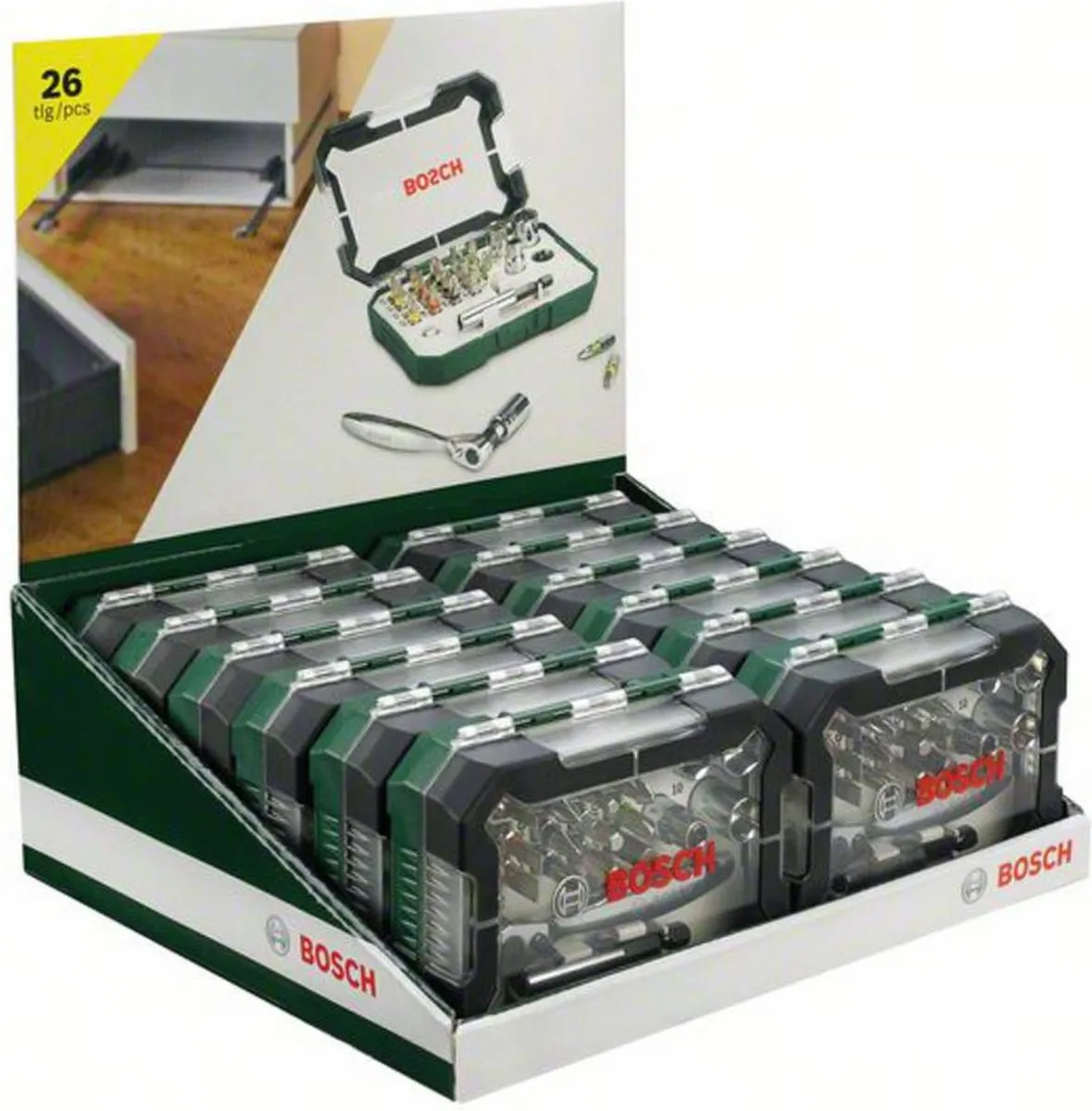 Bosch X-Line Bitset & Ratelset 26-delig - Metaal - afbeelding 6 van 6