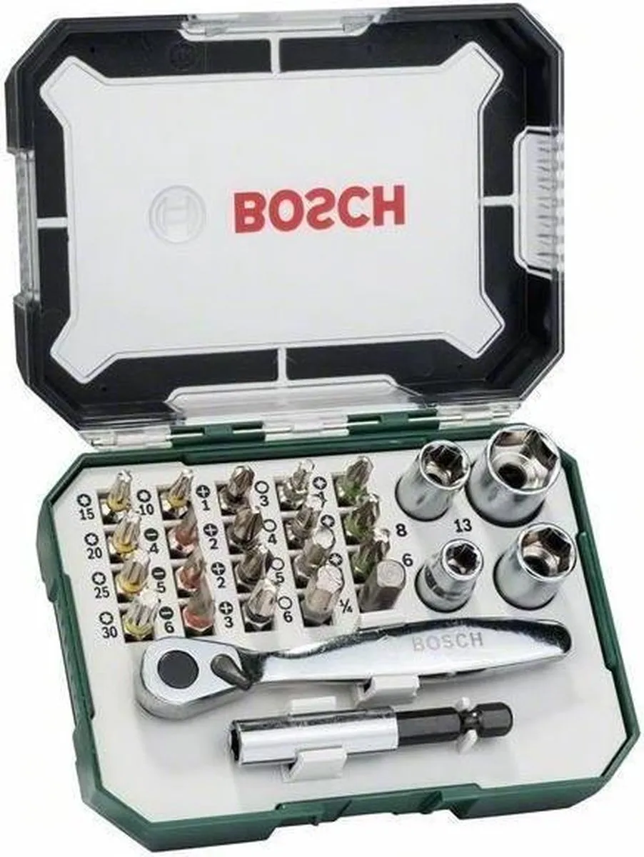 Bosch X-Line Bitset & Ratelset 26-delig