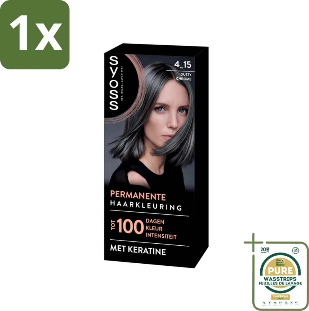 SYOSS Coloration 4-15 Dusty Chrome Haarverf