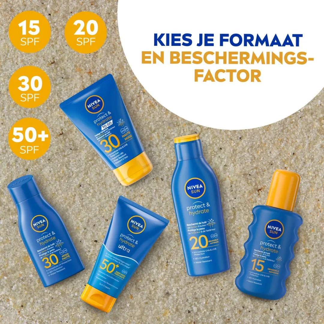 NIVEA SUN Protect & Hydrate Zonnebrandspray SPF 50 - 200ml