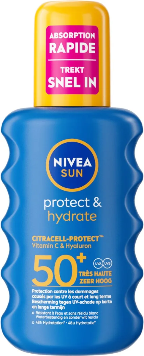 NIVEA SUN Protect & Hydrate Zonnebrandspray SPF 50 - 200ml