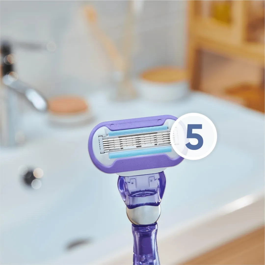 Gillette Venus Deluxe Smooth Swirl Scheermesjes - 6 Stuks