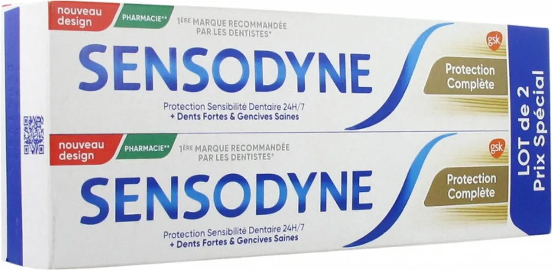 Sensodyne Complete Bescherming Tandpasta 2x75ml