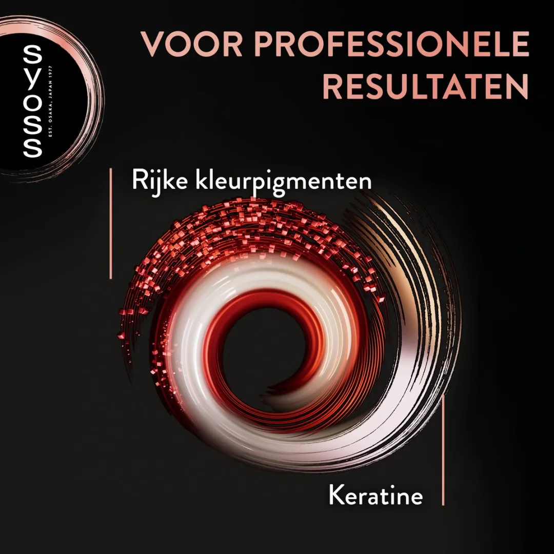 Syoss Permanent Haarkleuring 2-1 Zwartbruin 115ml