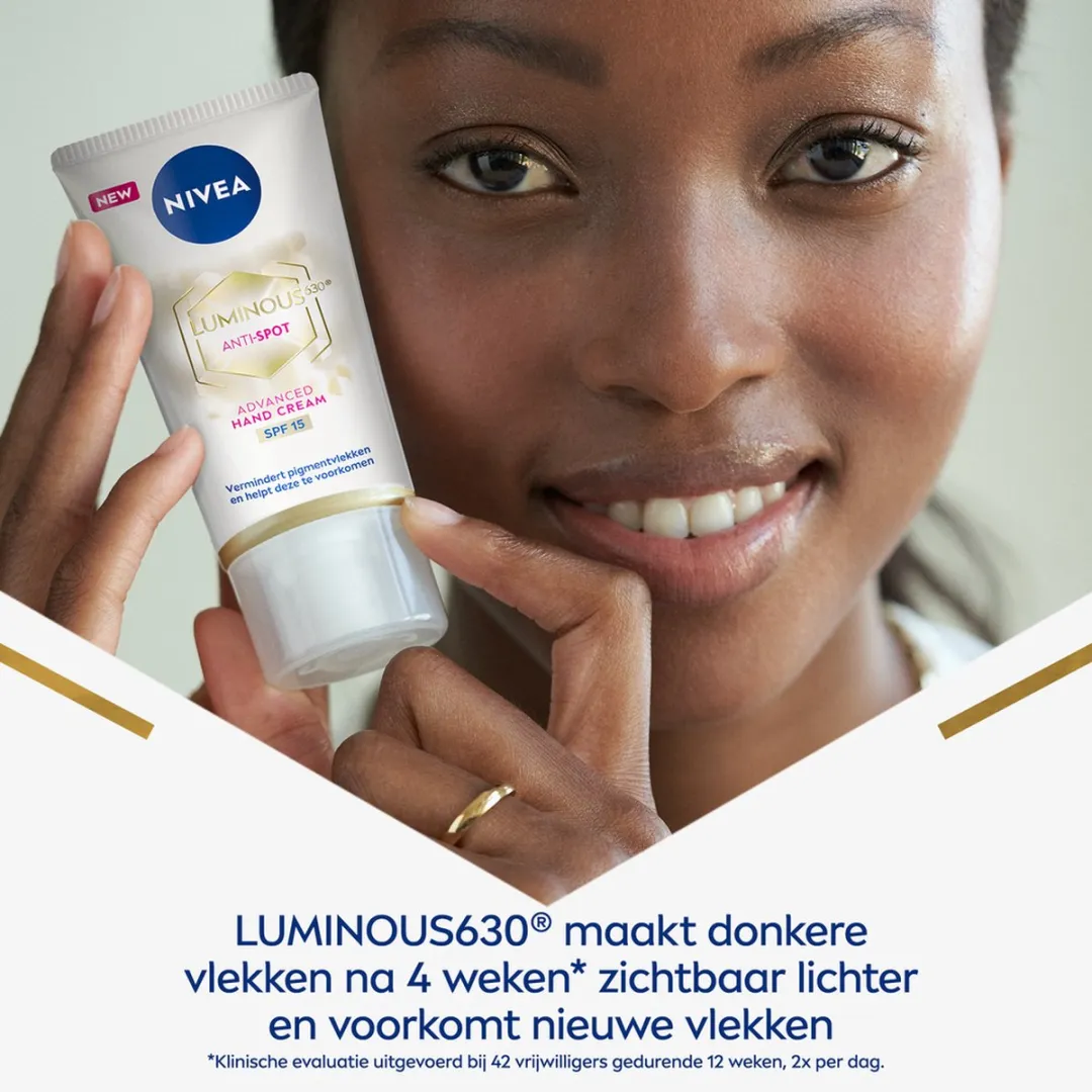 NIVEA Luminous630 Anti Spot Handcrème SPF 15 - 50ml - afbeelding 6 van 6