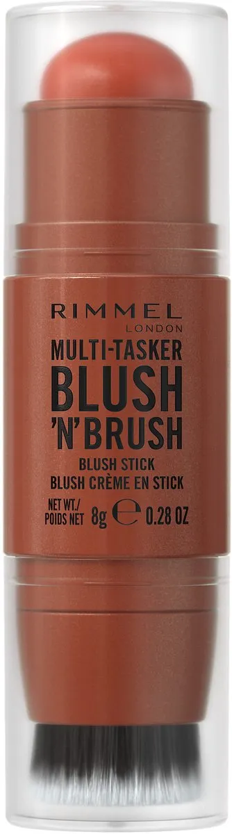 Rimmel London Multi-Tasker Blush'N'Brush Stick Nearly Suede - 8g - 3 Stuks
