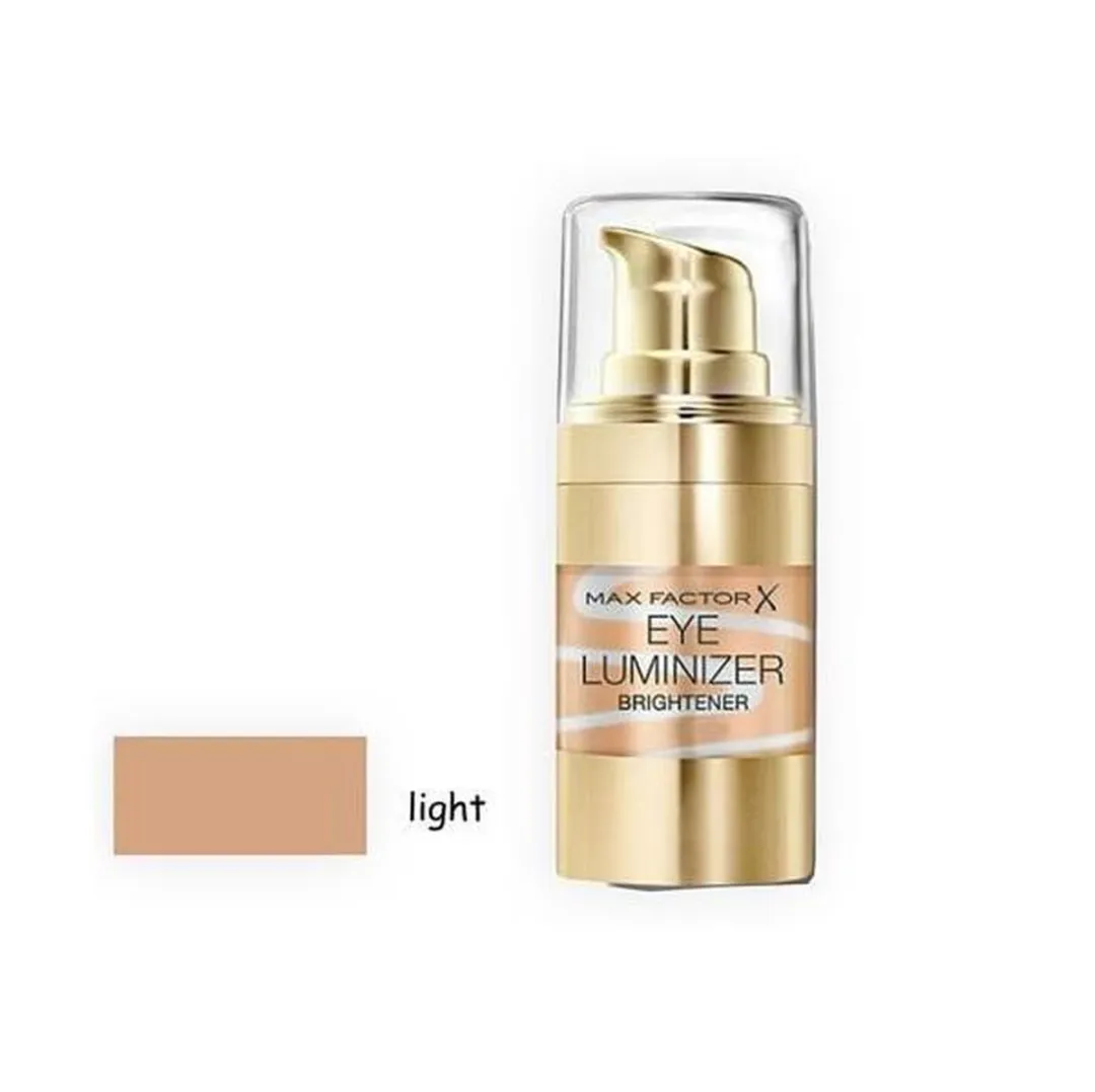 Max Factor Eye Luminizer Brightener Foundation - Light Beige 15ml