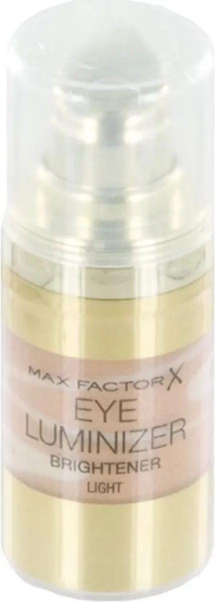 Max Factor Eye Luminizer Brightener Foundation - Light Beige 15ml