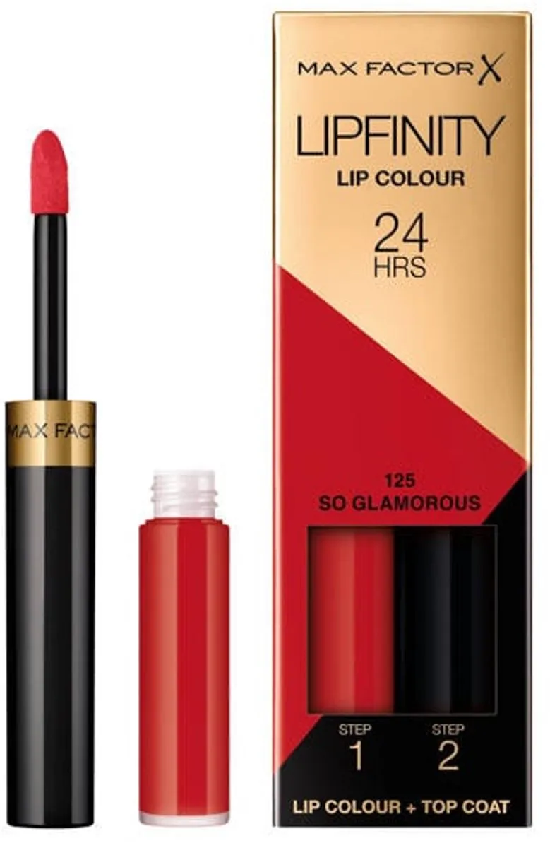 Max Factor Lipfinity Lippenstift 125 So Glamorous - 2.3ml