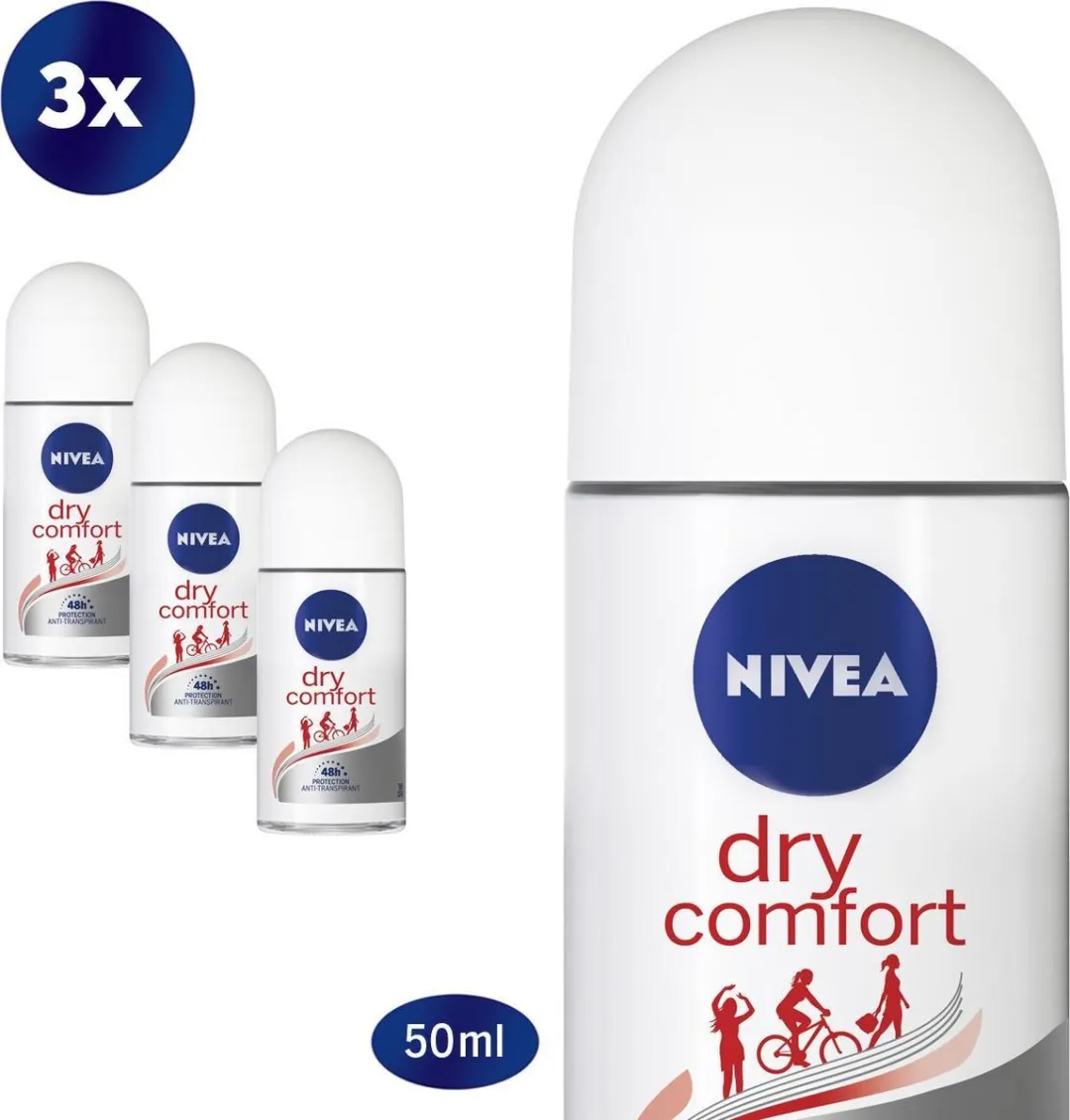NIVEA Dry Comfort Deodorant Roller