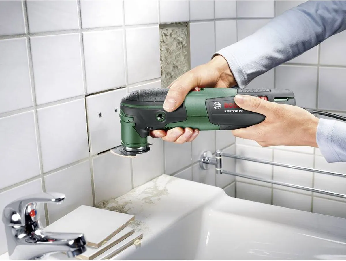 Bosch PMF 220 CE Multitool - 220W - 9 Accessoires - afbeelding 6 van 6