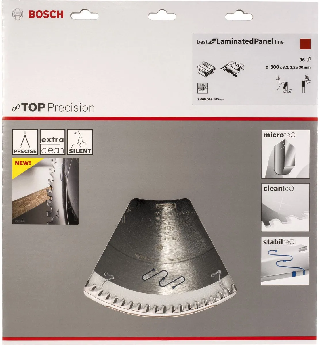 Bosch CIRKZB TOP LAMI FINE T Zaagblad 300x3.2mm - 96 Tanden - afbeelding 6 van 6