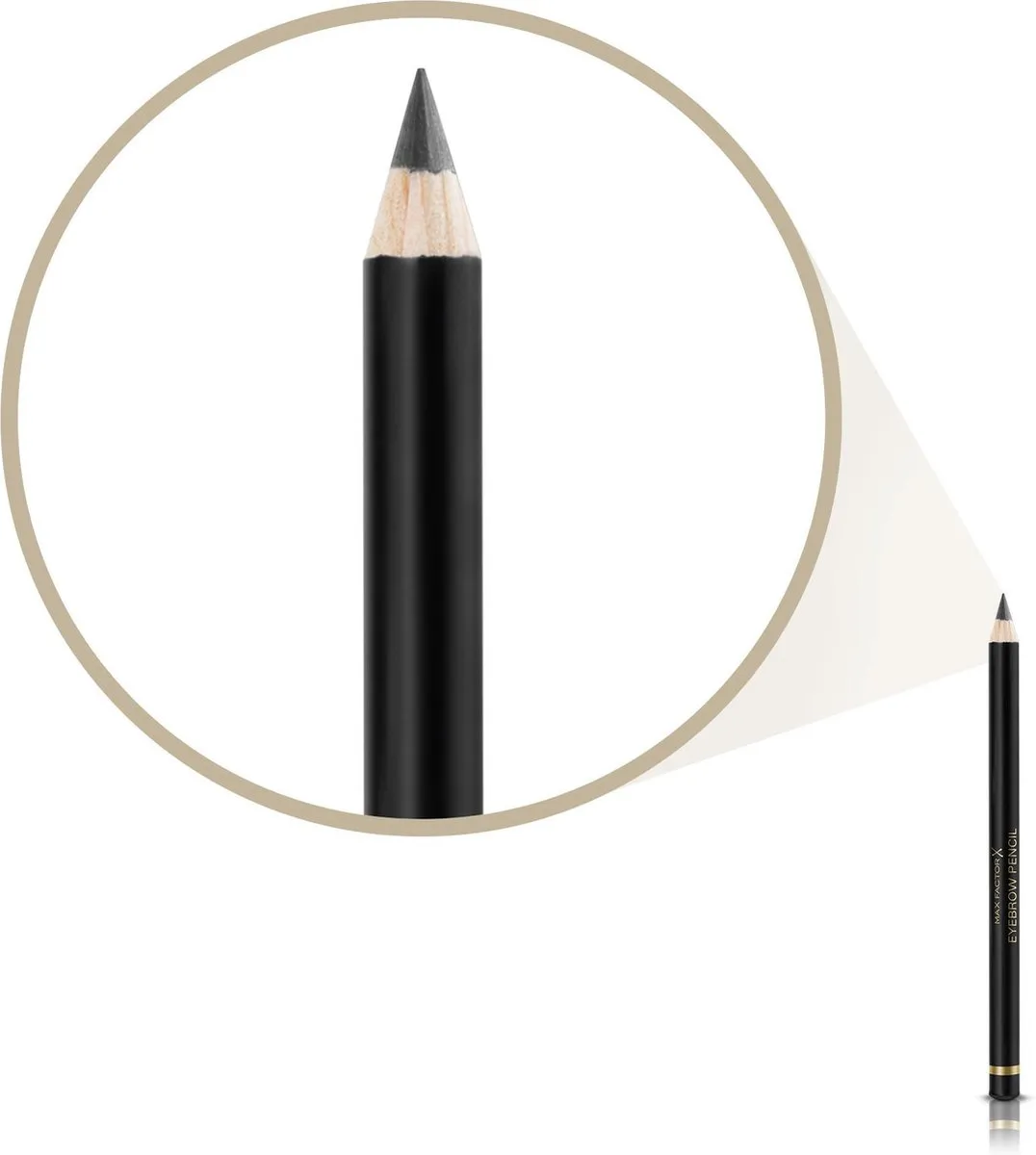 Max Factor Wenkbrauwpotlood 001 Ebony