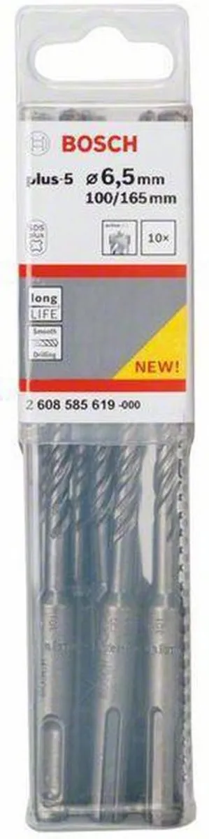 Bosch Hamerboor SDS-plus 6,5x100mm - 10 Stuks - afbeelding 6 van 6