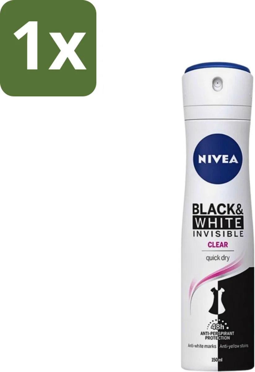 NIVEA Invisible Black & White Deospray 150ml