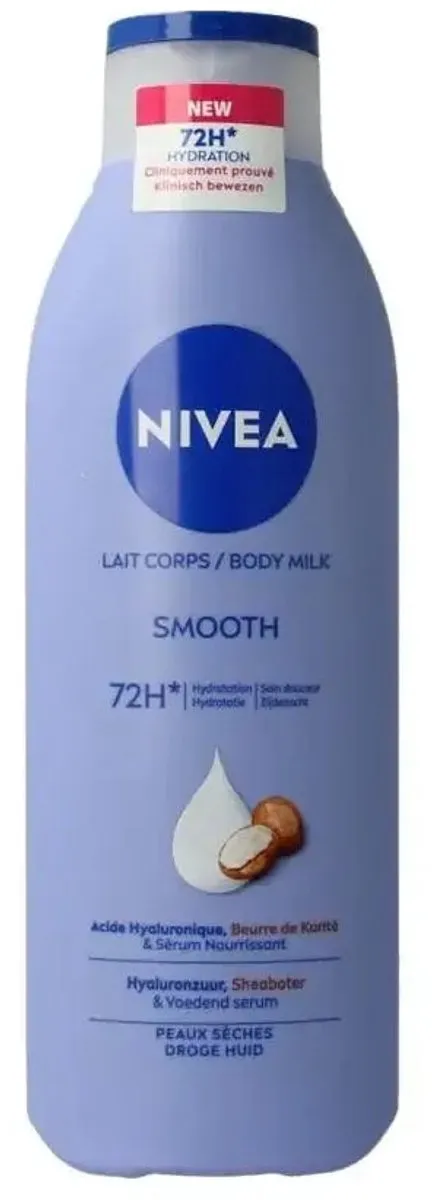 NIVEA Zijdezachte Body Milk 250ml - 72uur Hydratatie