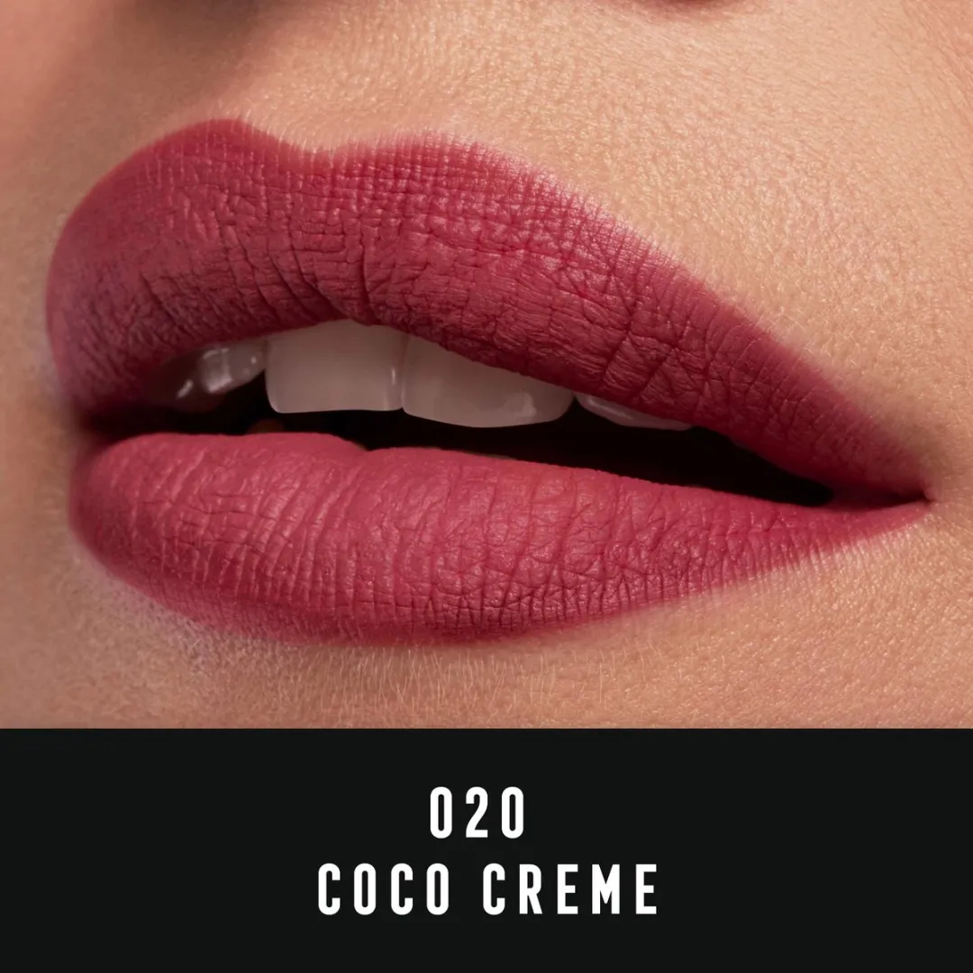 Max Factor Lipfinity Velvet Matte 020 - 3.5ml - Coco Crème - afbeelding 6 van 6