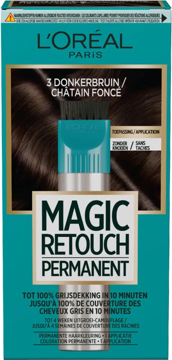 L'Oréal Magic Retouch Permanent Donkerbruin