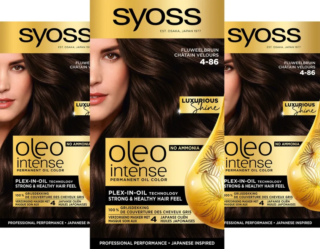 SYOSS Oleo Intense Haarverf 4-86 Fluweelbruin