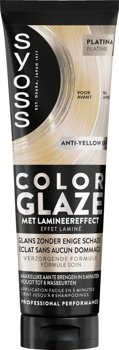 SYOSS Color Glaze Platinum Toner 130ml