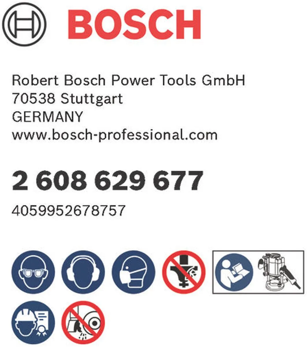 Bosch PRO Vlakfrees Ø16mm L25,4mm - Hout/Hardmetaal