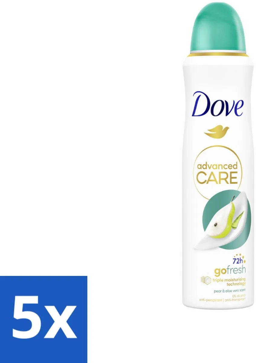 Dove Deodorant Spray Peer & Aloe Vera 750ml