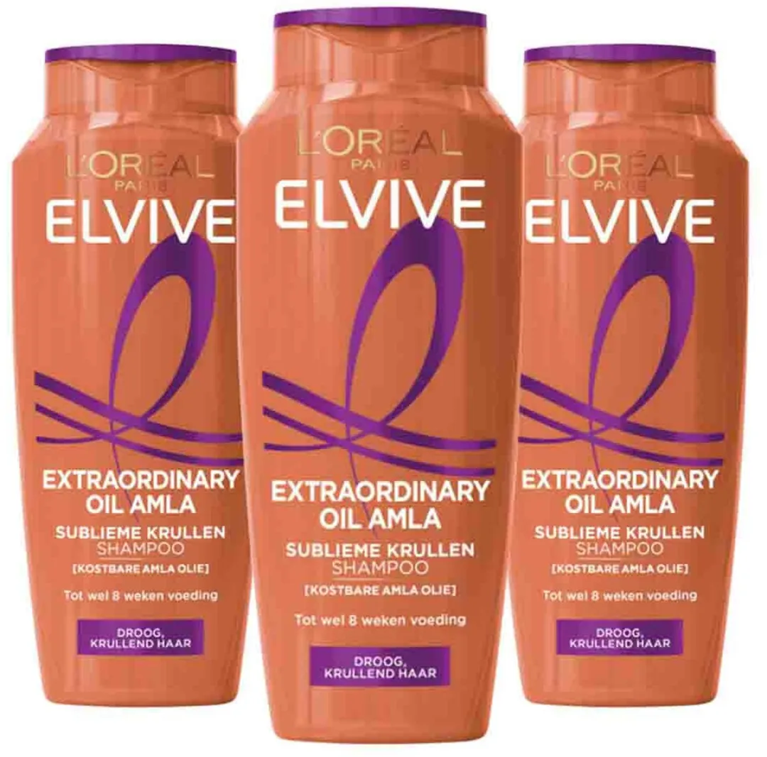 L'Oréal Paris Elvive Extraordinary Oil Shampoo Krullend Haar