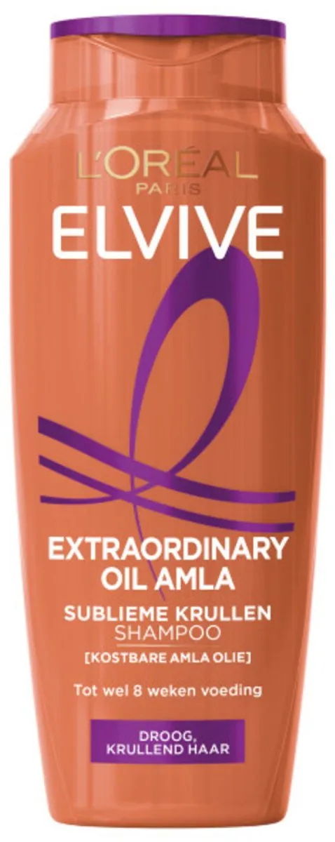 L'Oréal Paris Elvive Extraordinary Oil Shampoo Krullend Haar - 3x250ml