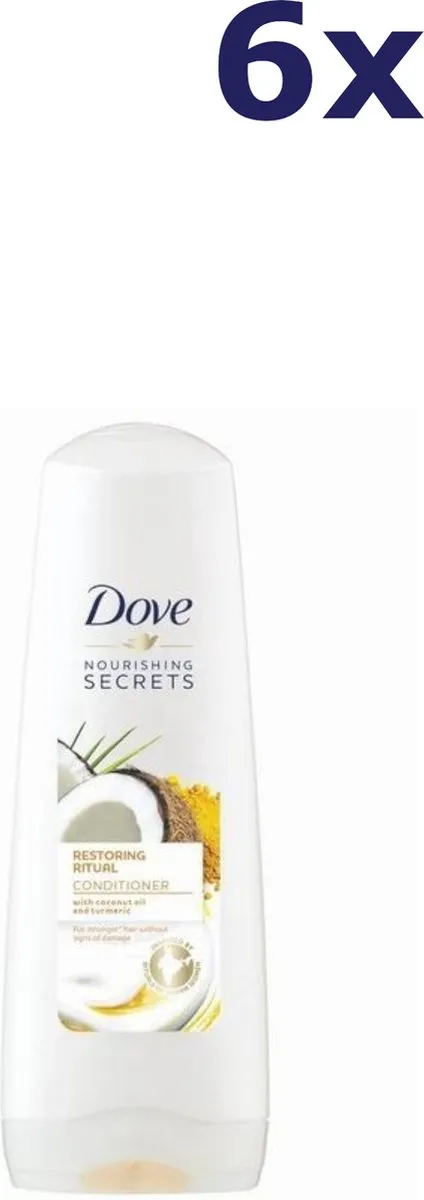 Dove Conditioner Restoring Ritual 200ml - 6 Stuks
