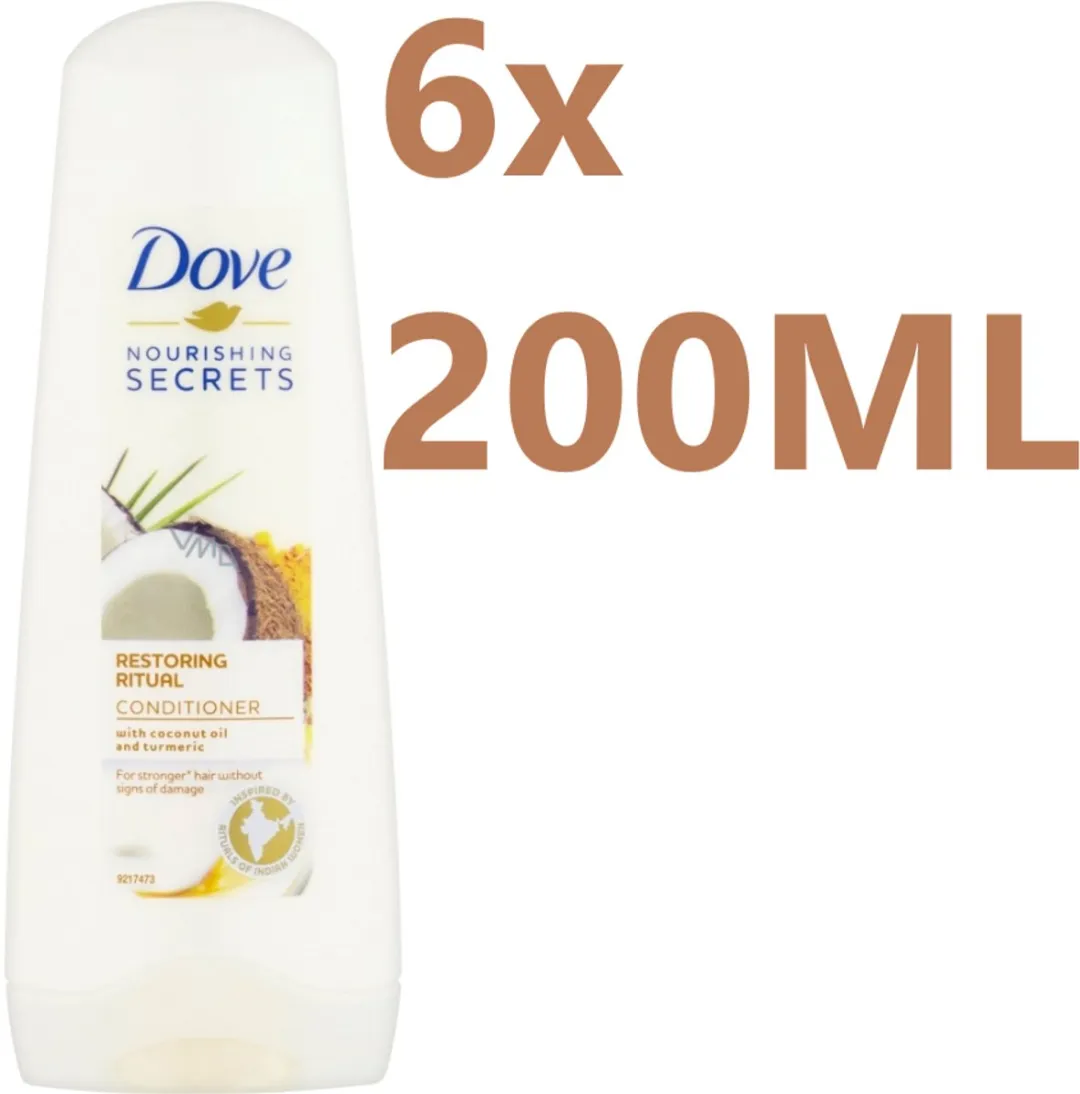 Dove Conditioner Restoring Ritual 200ml - 6 Stuks