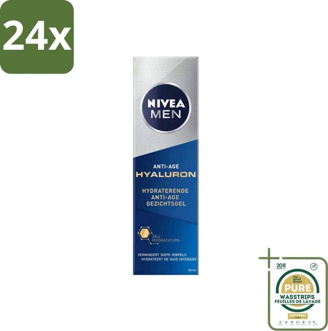 NIVEA MEN Anti-Age Hydraterend Gezichtsgel Hyaluron 50ml
