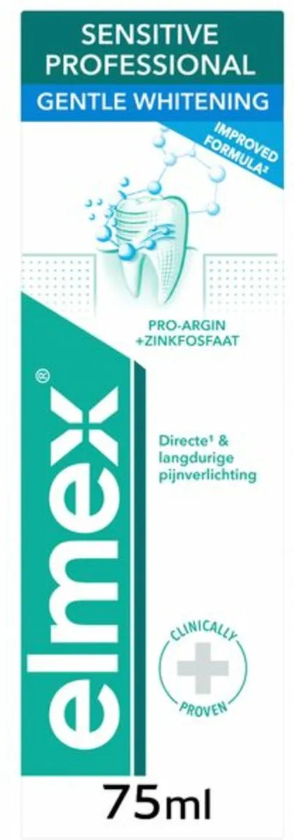 Elmex Sensitive Whitening Tandpasta 12x75ml