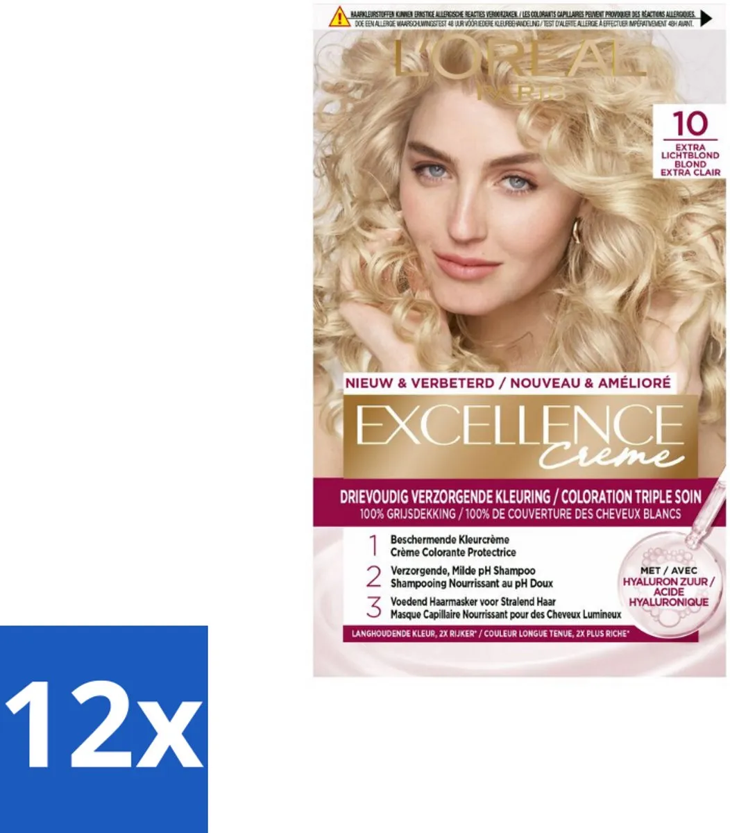 L'Oréal Paris Excellence Crème 10 Extra Lichtblond