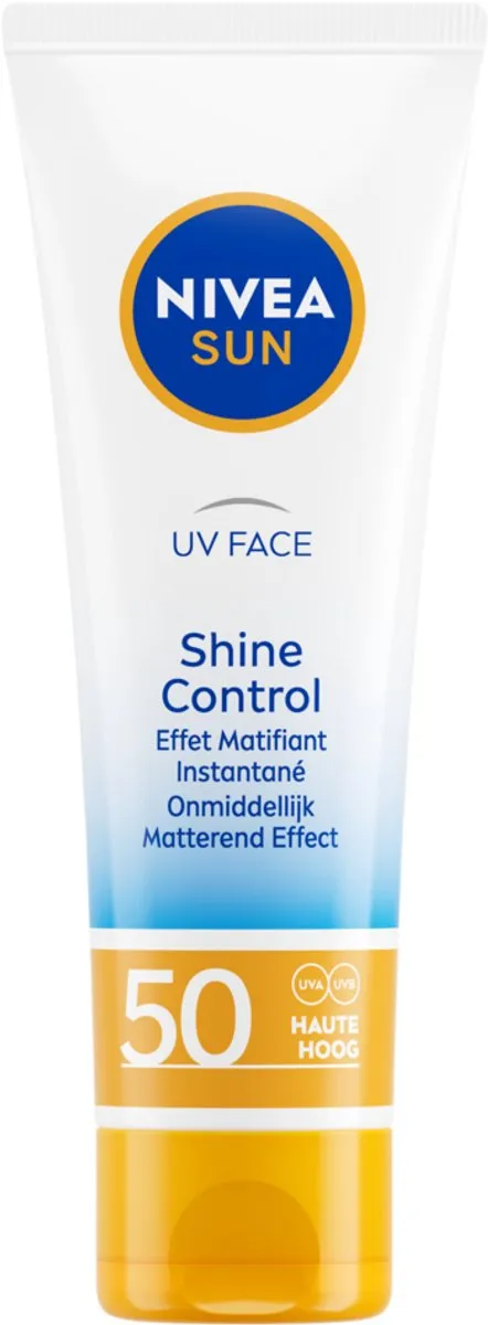 NIVEA SUN Face Shine Control Zonnebrandcrème SPF 50 - 50ml