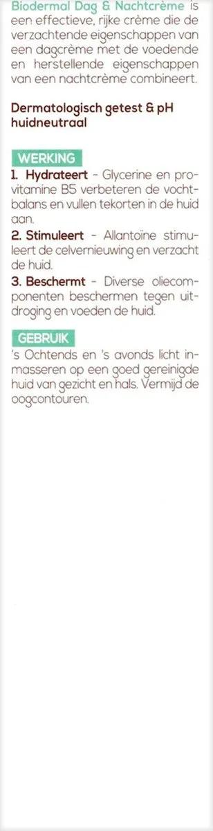 Biodermal Dag & Nachtcrème Voordeelverpakking - 2x100ml