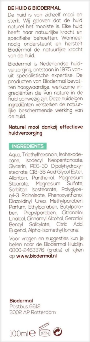 Biodermal Dag & Nachtcrème Voordeelverpakking - 2x100ml