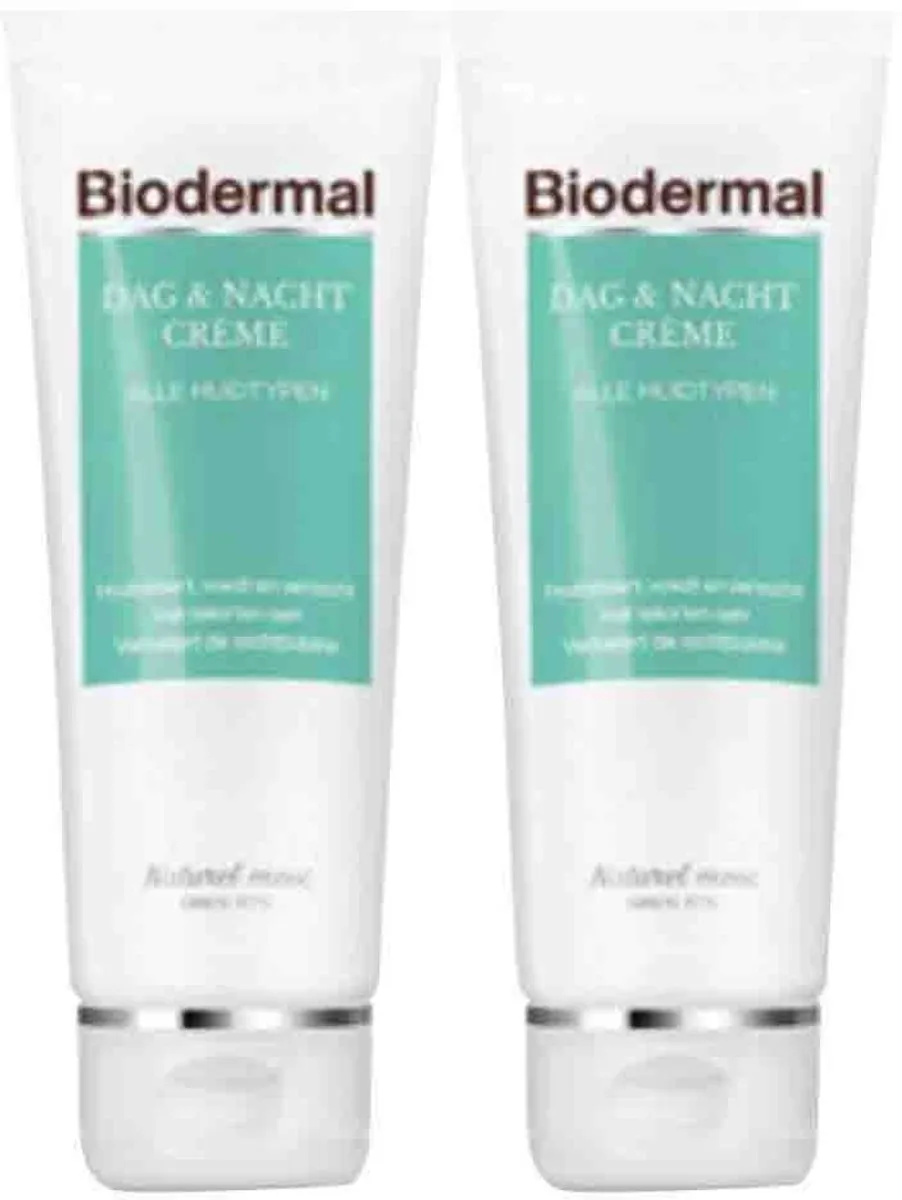Biodermal Dag & Nachtcrème Voordeelverpakking