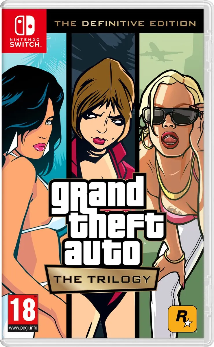 Nintendo GTA Trilogy - Nintendo Switch Gamecard