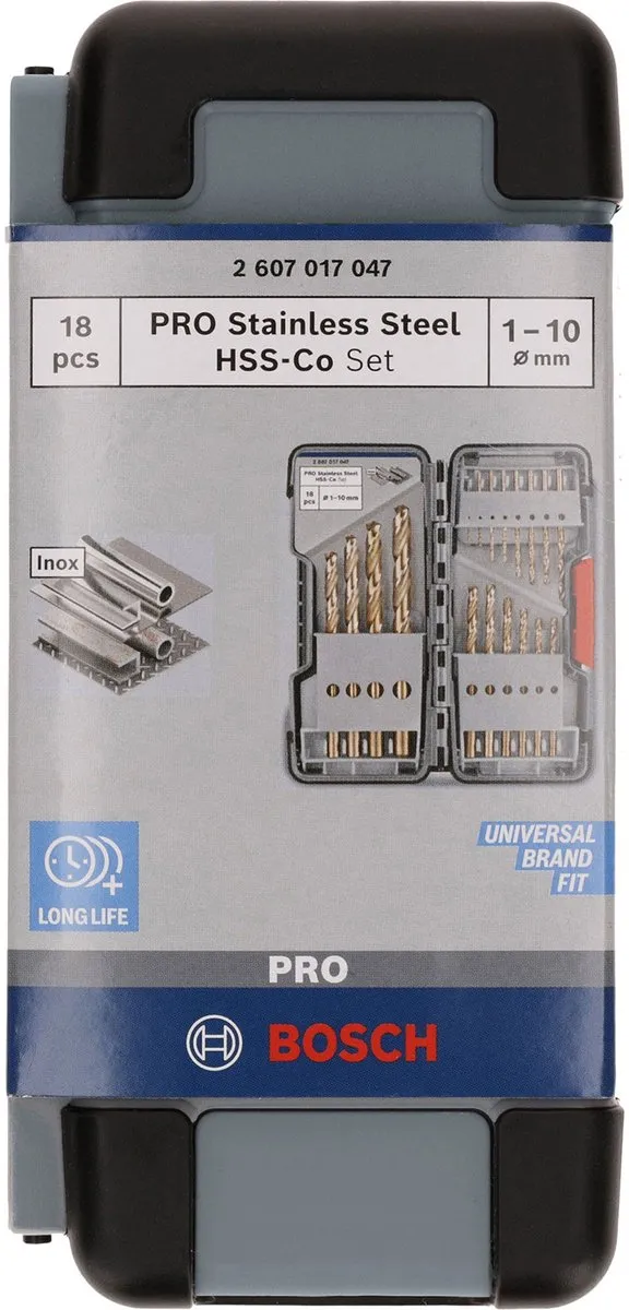 Bosch PRO HSS-Co Draaibitset 18-delig - Hout