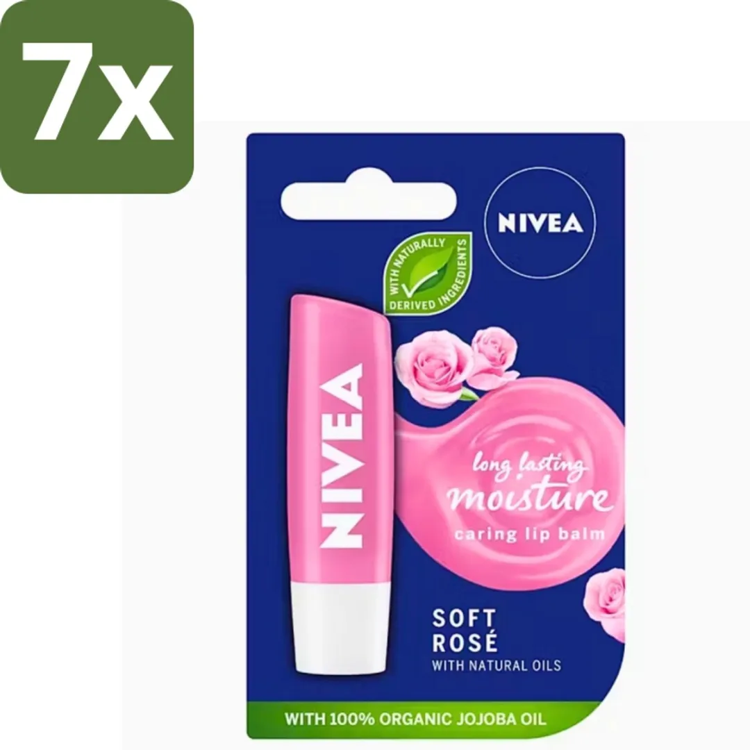 NIVEA Lippenbalsem Soft Rose