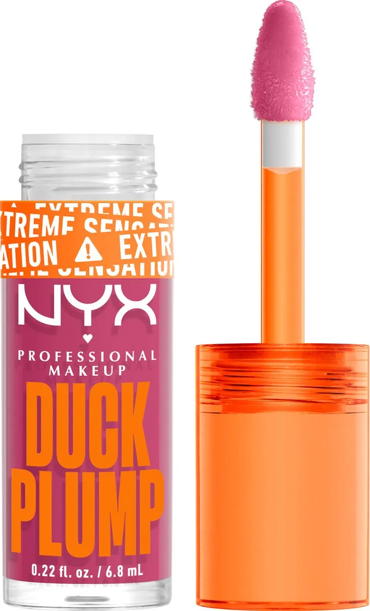 NYX Duck Plump Plumping Lipgloss Pick Me Pink - 6,8ml